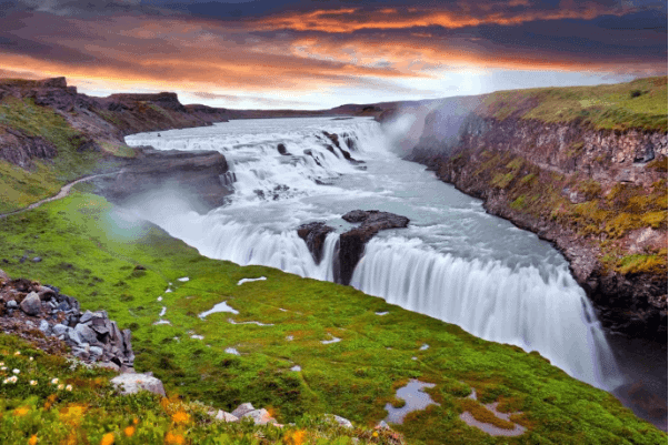 Waterfalls of Iceland: Gullfoss, Skógafoss, and Seljalandsfoss